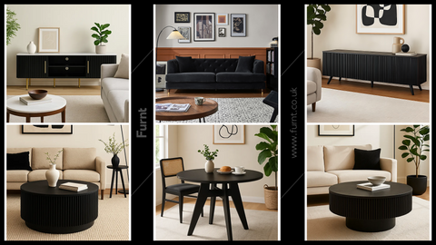 Who Said Black Furniture Was a Downer? Not Us