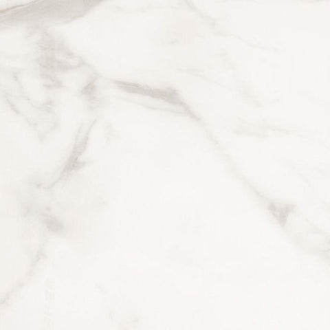 Heaven Round Dining Table with Ceramic White Top - 120cm