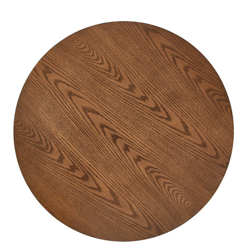 Allegro Brown Wooden Round Coffee Table