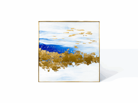 Antika Golden Horizon Oil Painting - Furnt