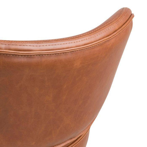 Brentley Modern Brown Lounge Chair