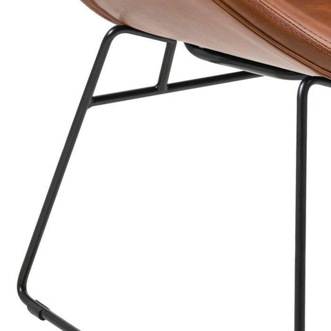 Brentley Modern Brown Lounge Chair