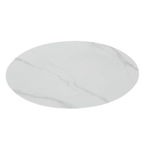 Bristol Stone-Top Oval Coffee Table