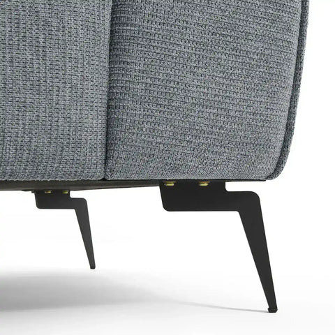 Camden Chenille Grey 3 Seater Sofa