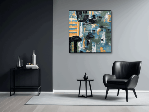 Cyber Night Urban Dreamscape Oil Painting - Furnt