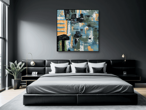 Cyber Night Urban Dreamscape Oil Painting - Furnt