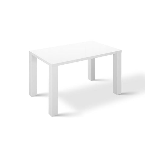 Flora Rectangle Table Table Dining Table in White - 120cm x 75cm