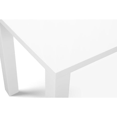 Flora Rectangle Table Table Dining Table in White - 120cm x 75cm