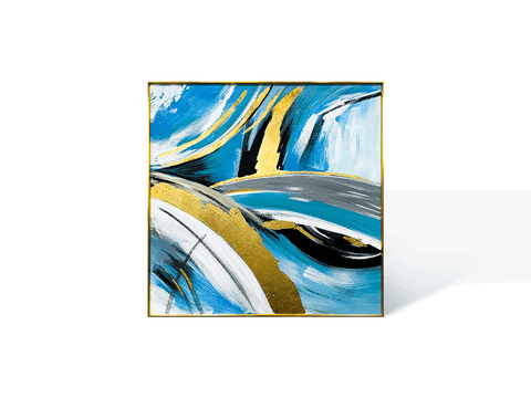 Orokin Elemental Abstract Oil Painting