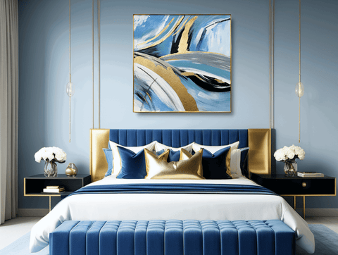 Orokin Elemental Abstract Oil Painting