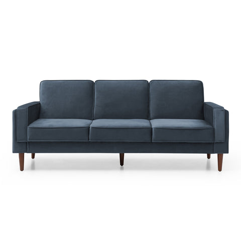 Paolo Sofa Bed in Olive Green Velvet or Ink Velvet
