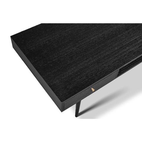 Pivot Rectangle Coffee Table with Sleek Black Finish