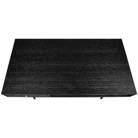Pivot Rectangle Coffee Table with Sleek Black Finish
