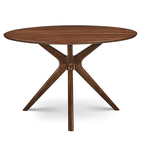 Bali Round Wooden Dining Table - 120cm