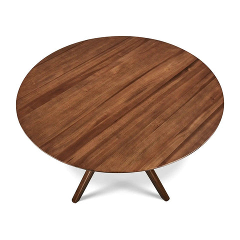 Bali Round Wooden Dining Table - 120cm