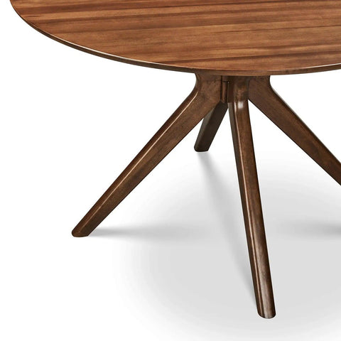 Bali Round Wooden Dining Table - 120cm