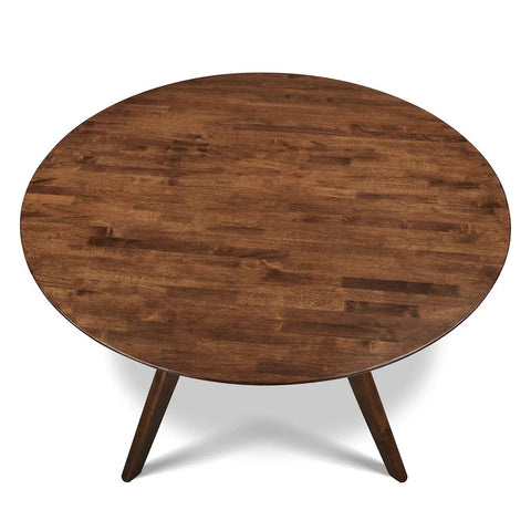 Bali Round Wooden Dining Table - 120cm