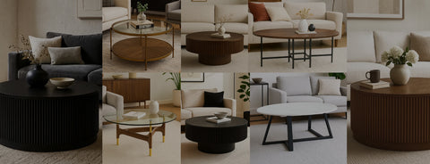 New In: Coffee Tables, Dining Tables & TV Cabinets – Extra 5% OFF