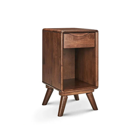 Case Solid Wood Bedside Cabinet