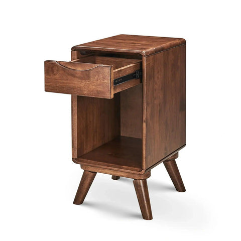 Case Solid Wood Bedside Cabinet