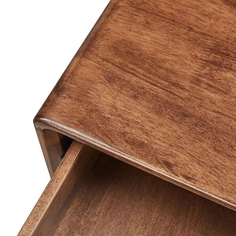 Case Solid Wood Bedside Cabinet