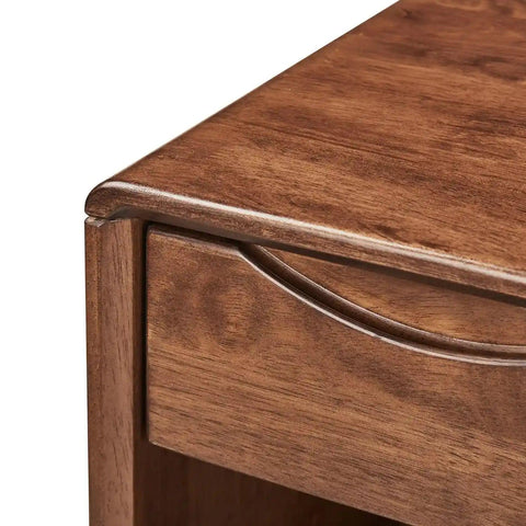 Case Solid Wood Bedside Cabinet