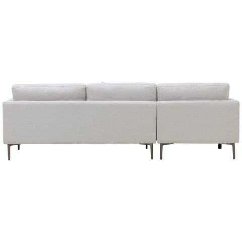 Barry Fabric Right Corner Sofa - Beige