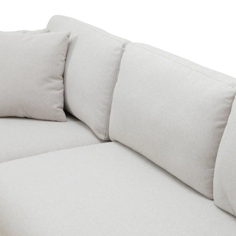 Barry Fabric Right Corner Sofa - Beige