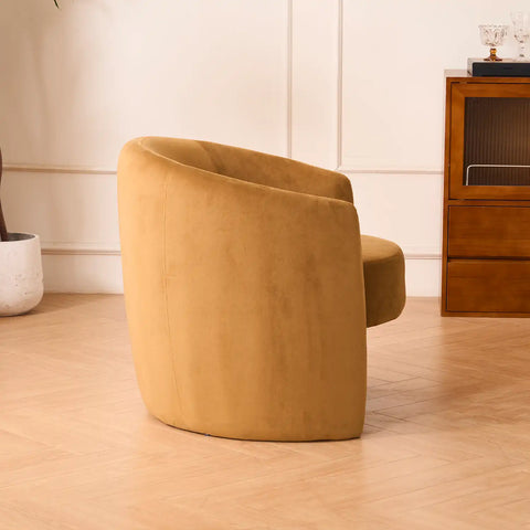 Dylan Caramel Velvet Occasional Chair