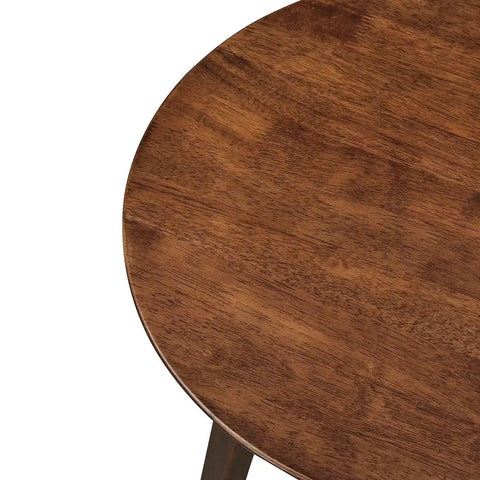 Enzo Round Wooden Side Table