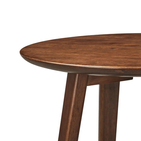 Enzo Round Wooden Side Table