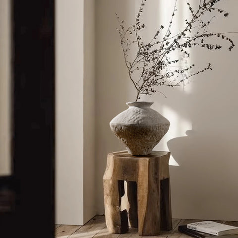 Frosted Ceramic Vase