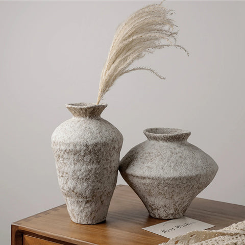 Frosted Ceramic Vase