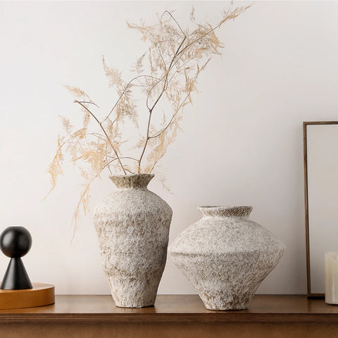 Frosted Ceramic Vase