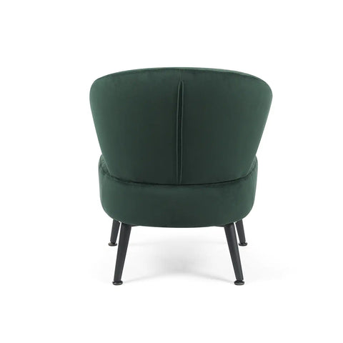 Gemma Dark Green Velvet Occasional Chair