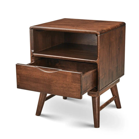 Gracie Solid Wood Bedside Cabinet