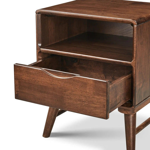 Gracie Solid Wood Bedside Cabinet
