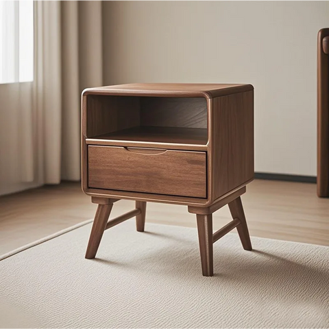 Gracie Solid Wood Bedside Cabinet