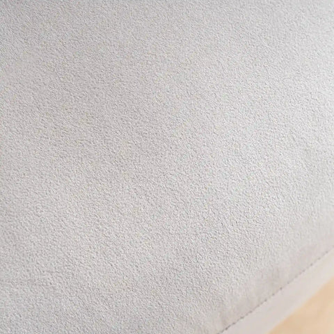 Hailey Light Grey Velvet Occasional Chair
