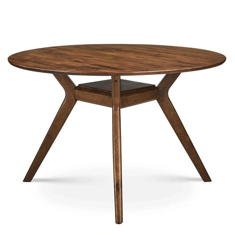 Harvey Round Wooden Dining Table - 120cm
