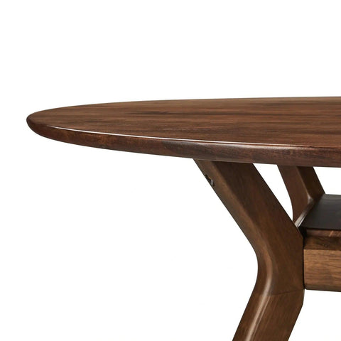 Harvey Round Wooden Dining Table - 120cm