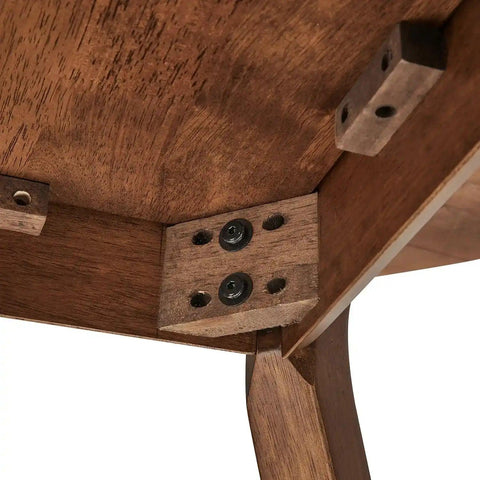 Harvey Round Wooden Dining Table - 120cm