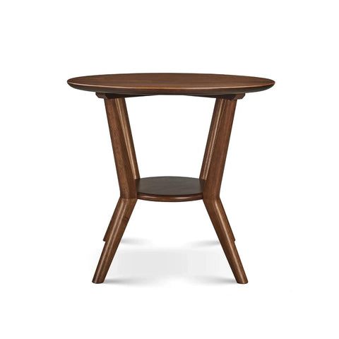 Kobe Round Wooden Side Table