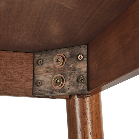 Lowry Square Wooden Dining Table - 80cm