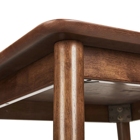 Lowry Square Wooden Dining Table - 80cm