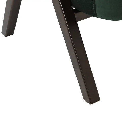 Nico Dark Green Velvet Occasional Chair