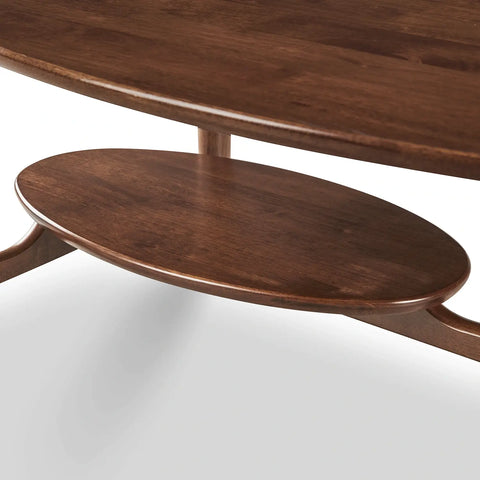 Scala Oval Wooden Coffee Table