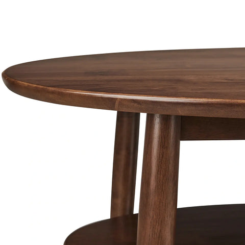 Scala Oval Wooden Coffee Table