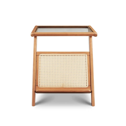 Scott Rectangle Rattan Side Table