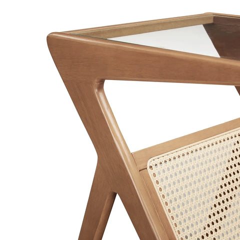 Scott Rectangle Rattan Side Table